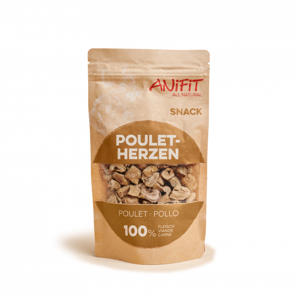 Cœurs de poulet pour chiens et chats